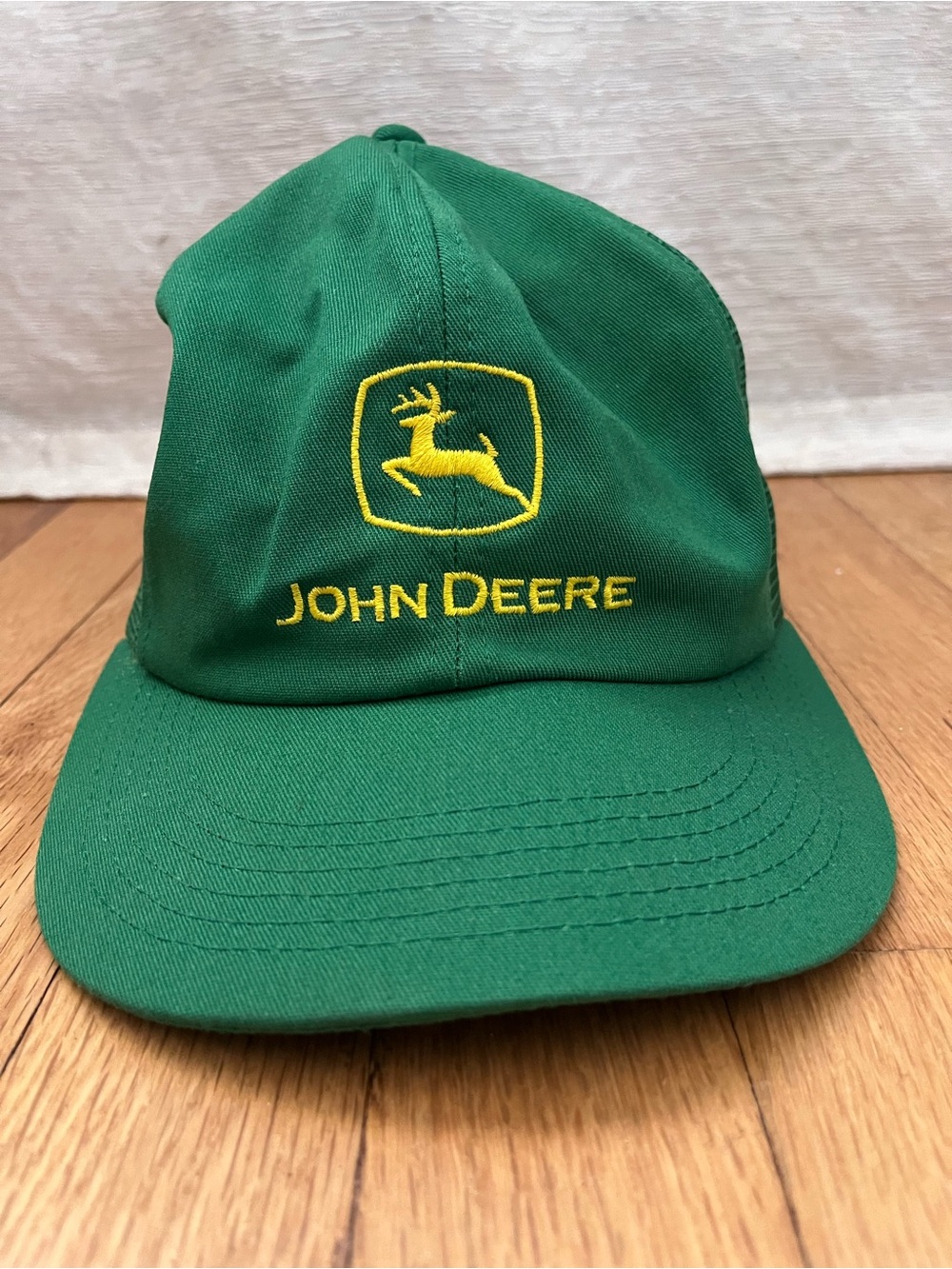John Deere Green Mesh Trucker Cap (Snapback) black label baseball cap